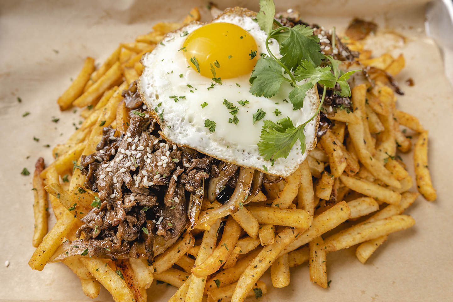 Cajun Garlic Fries